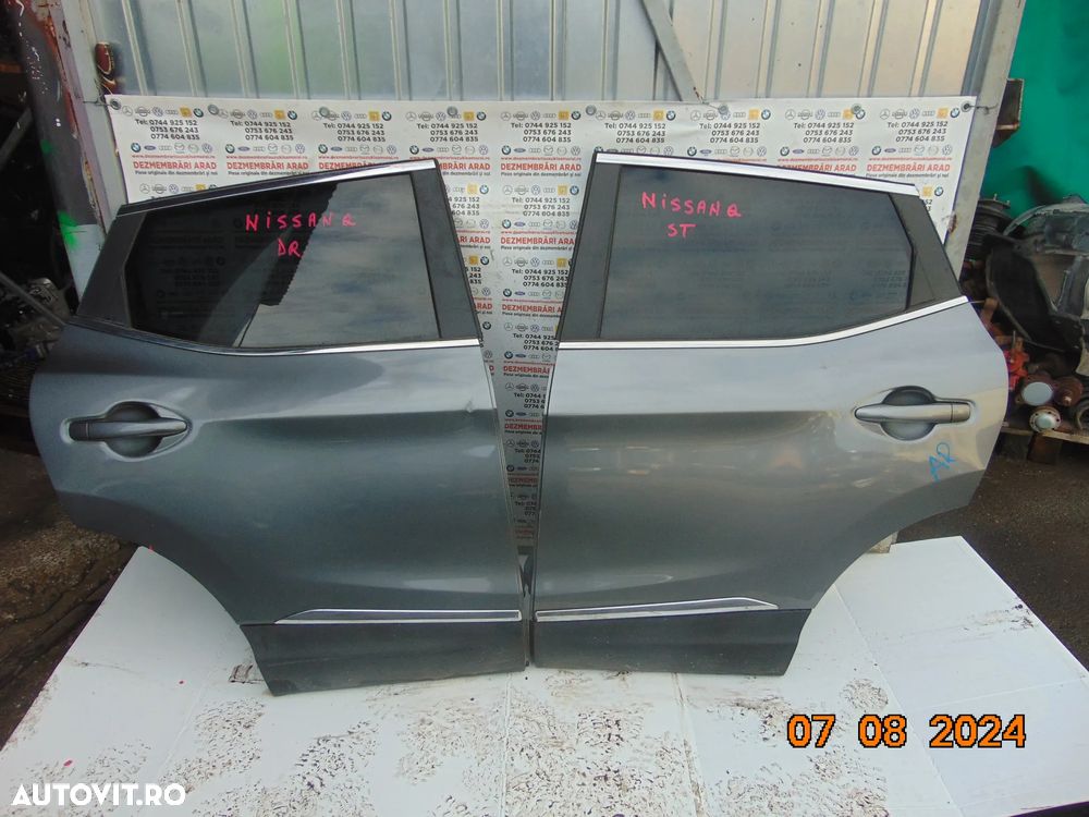 Bandou usa Nissan qashqai j11 bandouri usi fata spate stanga dreapta - 2