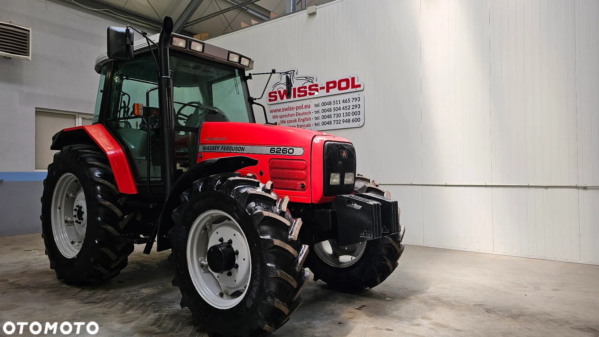 Massey Ferguson 6260 PowerControl 88000 netto Klimatyzacja   6270 Dyna6 6810Premium TS115A ARES 626 ARES 616 - 6