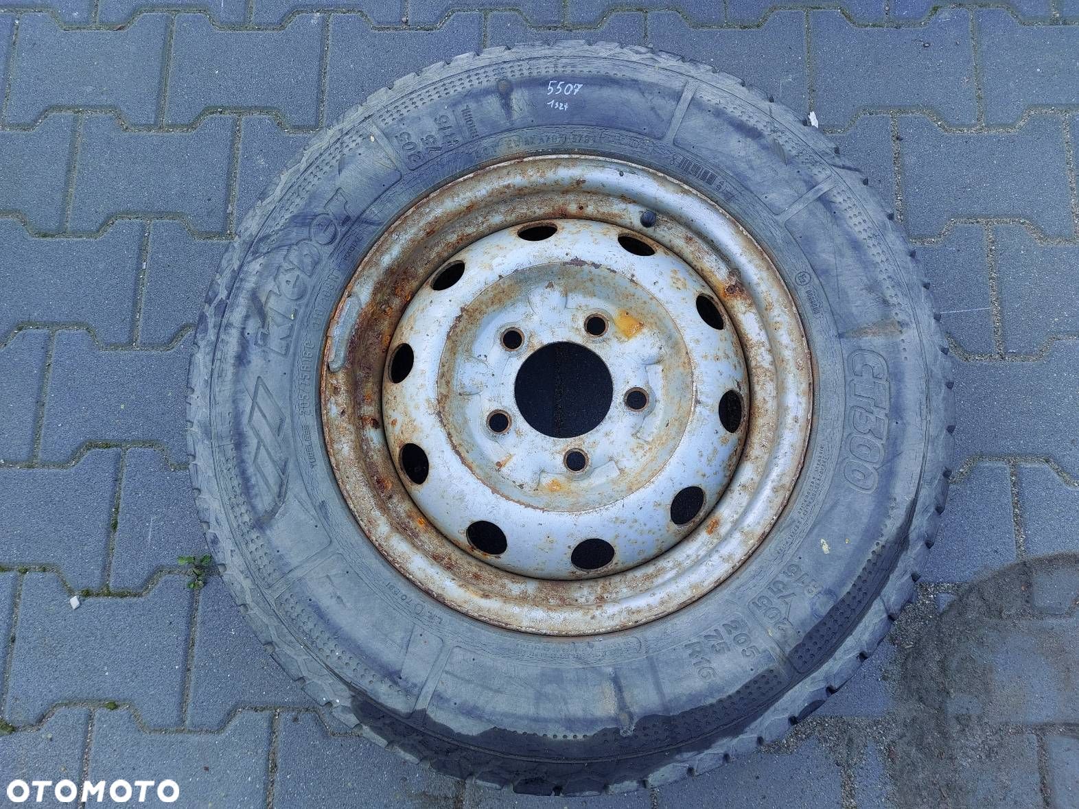 KOŁO FELGA OPONA ZAPAS 5x139,7 6Jx16 FI95 205/75R16C DAEWOO LUBLIN III - 1