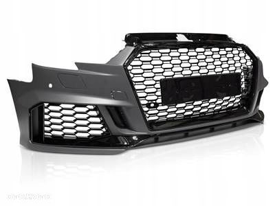 Zderzak Przedni Audi A3 8V 12-16 Rs3 Style Pdc Black - 1