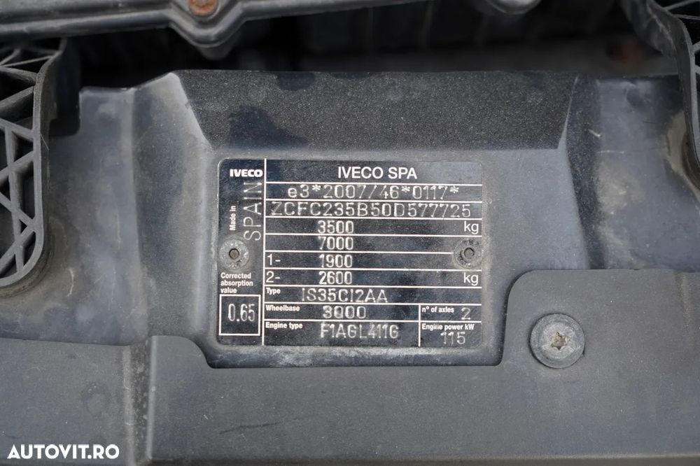 Iveco DAILY 35-160 / FRIGIDER / UNITATE SUPORT / DUBLU / IMPORTAT - 31