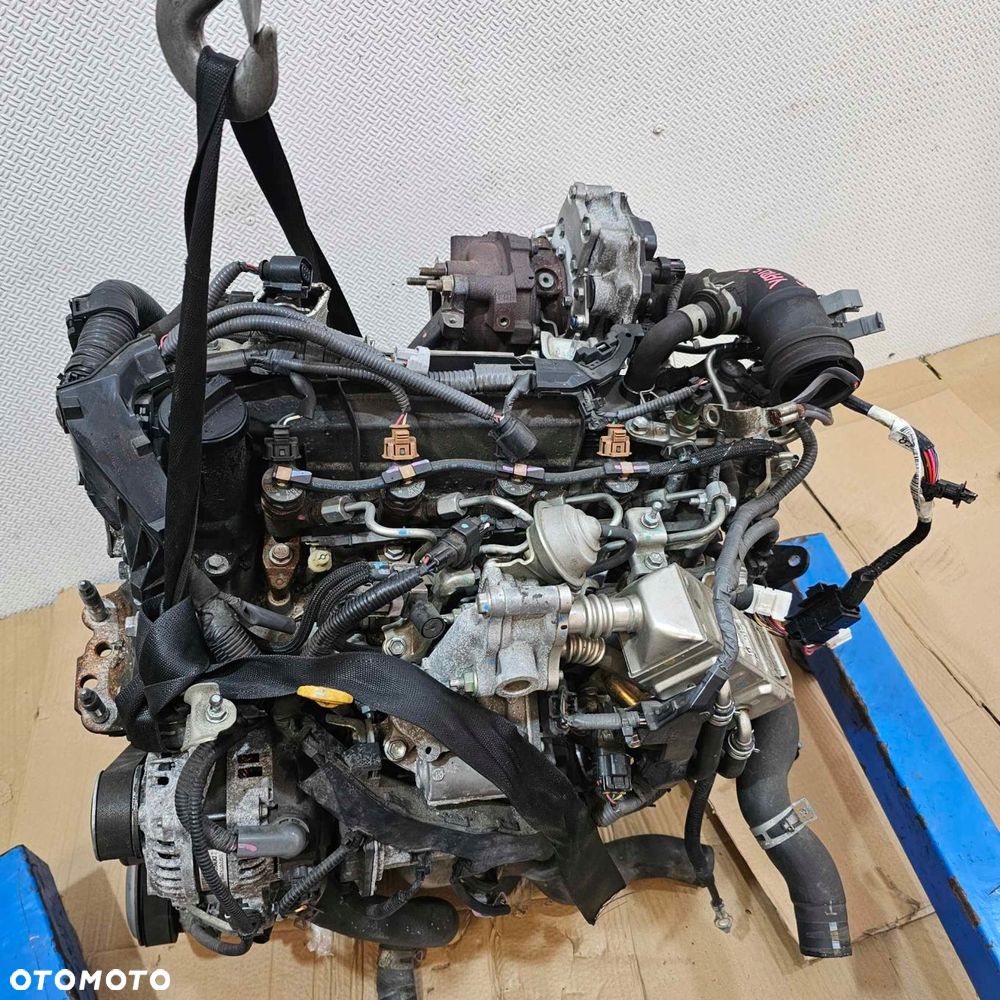 toyota yaris iii 1.4 d4d silnik motor kompletny 1nd - 2