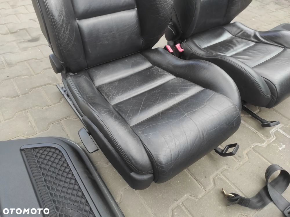 AUDI TT 8N FOTELE SKÓRZANE SKÓRA PODGRZEWANE GRZANE KANAPA TYLNA BOCZKI BOSE KOMPLET WYSYŁKA !!!! - 5