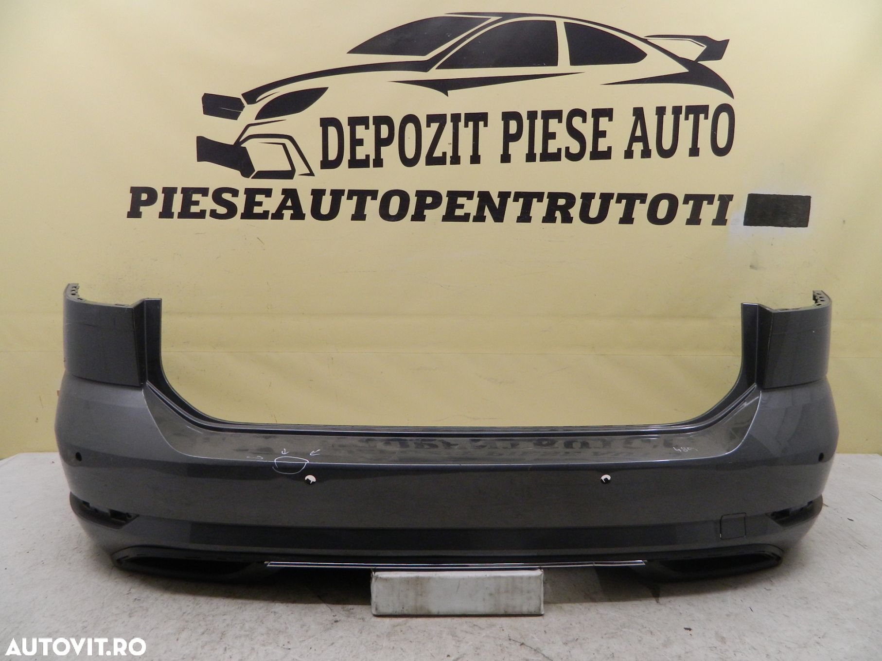 Bara spate VW Golf 7 Combi facelift, 2017, 2018, 2019, 2020, cod origne 5G9807421M. - 1
