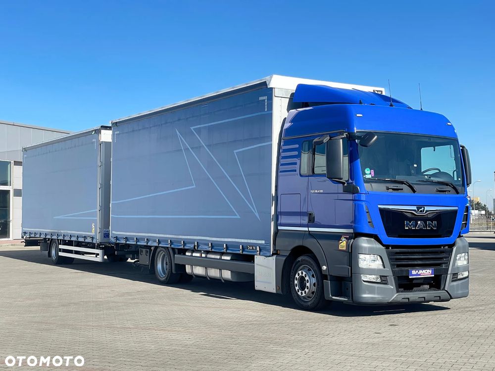 MAN TGX 18.430 / PRZEJAZDOWY / ZESTAW TANDEM 120M3 / 7,75 M + 7,75 M - 2