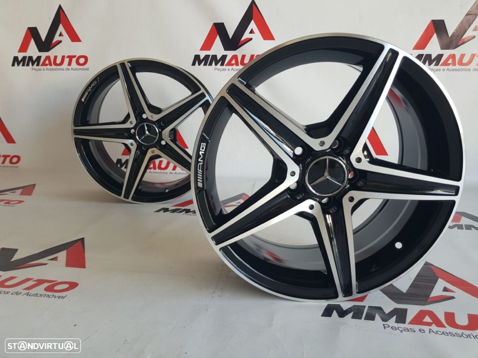 Jantes Mercedes W205 Black 18 - 6