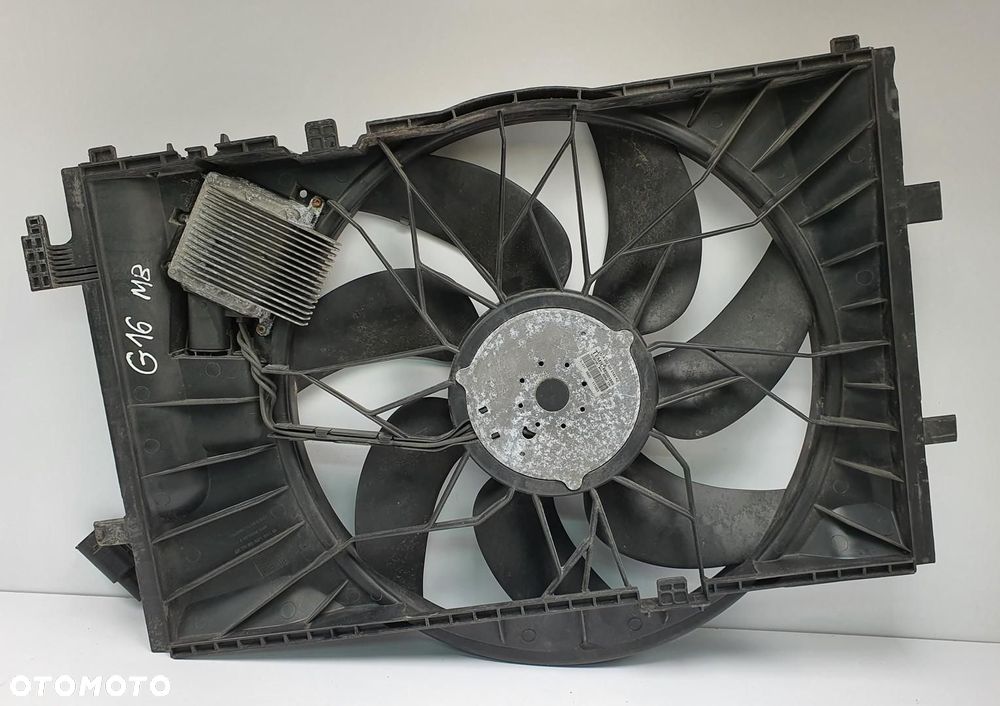 WENTYLATOR CHŁODNICY MERCEDES W203 3.2 V6 A2035000193 885001965 - 1