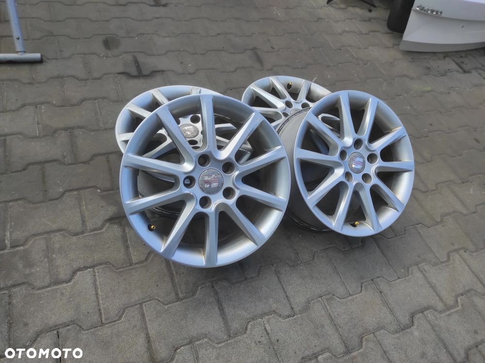 FELGI ALUMNIOWE ALUFELGI FELGI KOŁA 5X112 6.5J R16 ET50 5P0601025J AUDI A3 8P A4 B6 B7 VW CADDY TOURAN PASSAT B5 B6 B7 EOS SIROCCO GOLF 5 6 KOMBI JETTA PLUS SEAT LEON 2 ALTEA TOLEDO 3 ALTEA XL SKODA OCTAVIA 2 SUPERB 1 2 KOMPLET WYSYŁKA !!!! - 1