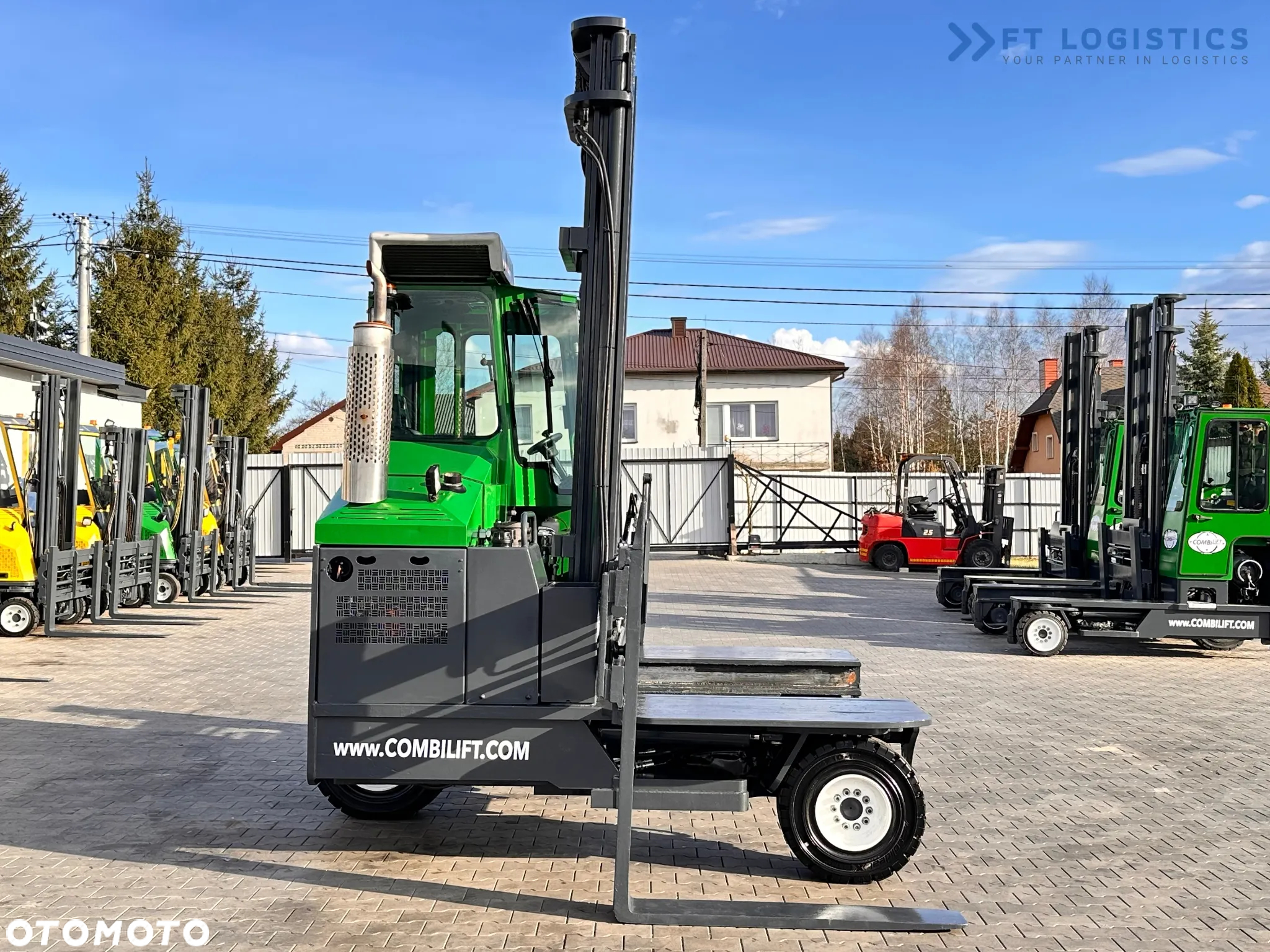 Combilift C5000XL / LPG / KLIMATYZACJA / SZEROKI POZYCJONER / DUPLEX / REGULOWANE WIDŁY / NOWE OPONY / STAN IDEALNY! - 10