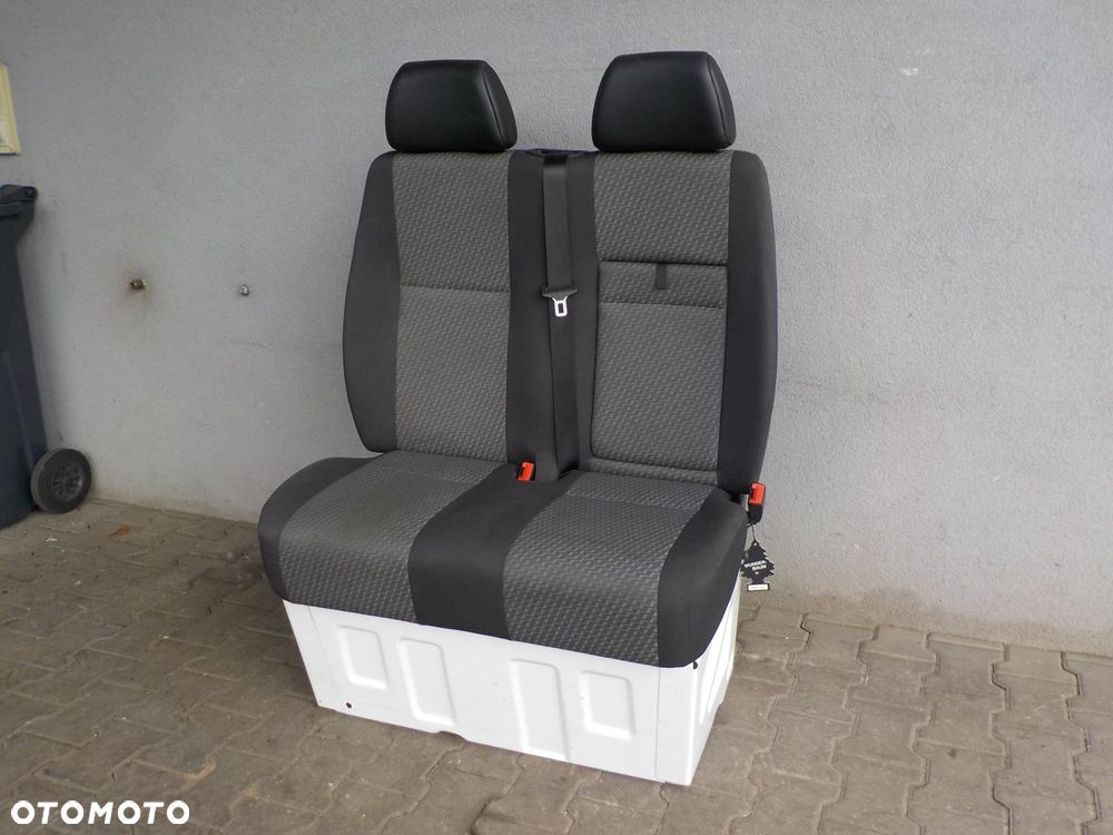 CRAFTER SPRINTER 906 SIEDZENIE FOTEL DWÓJKA PODWÓJNY PRZÓD - 2