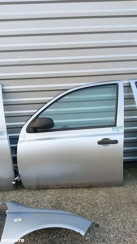 ZDERZAK PRZÓD PRZEDNI NISSAN MICRA K12 62090AX600 BIAŁY CZERWONY SREBRNY - 31