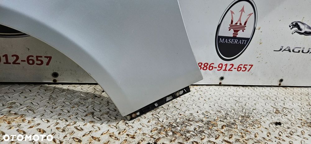 BMW 5 E60 E61 Błotnik przód lewy Błotnik przedni lewy kolor srebrny Titansilber - 7