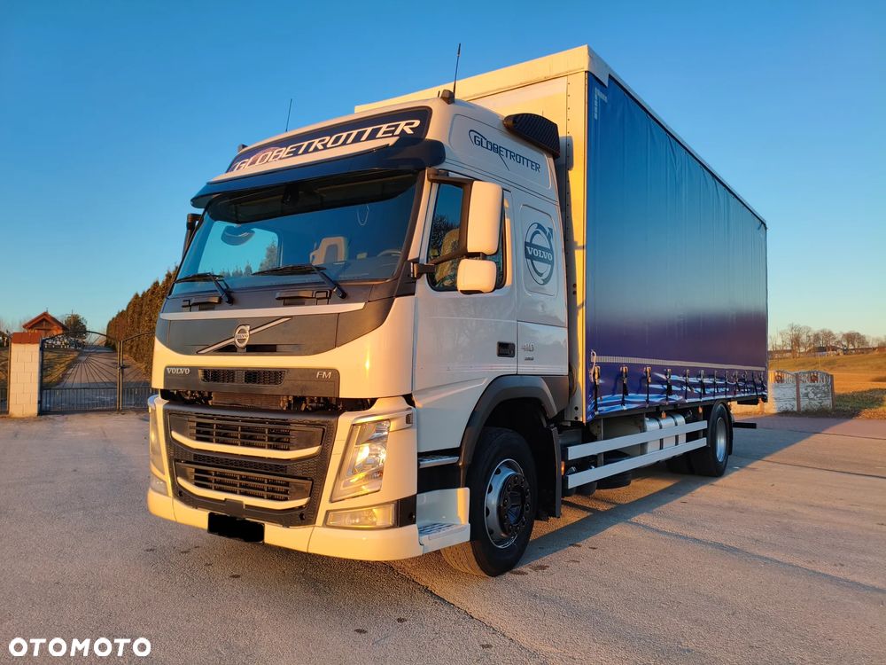 Volvo FM 410 / Firanka / Plandeka 7,70 / 2016 - 18