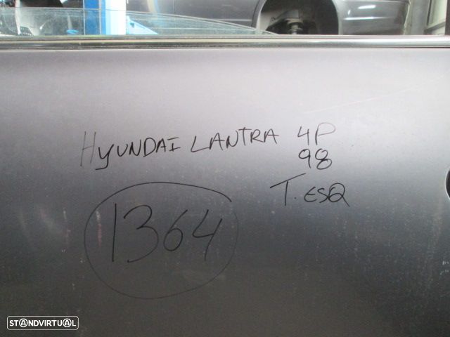 Porta POR1364 HYUNDAI LANTRA 1998 4P CINZA TE - 1
