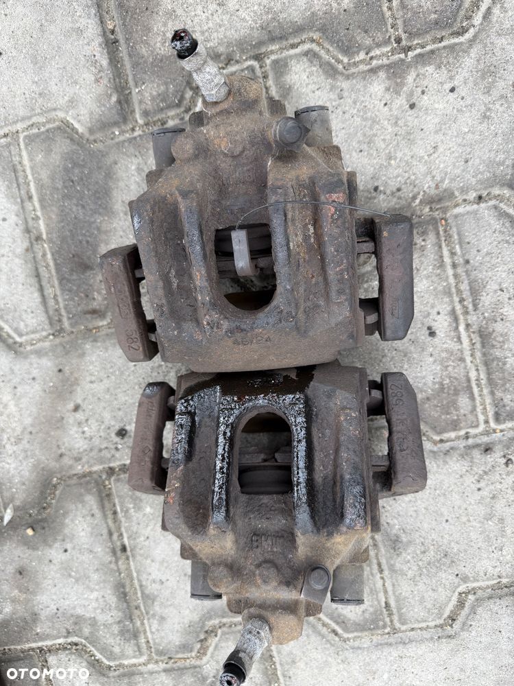 Zaciski jarzma e60 e61 535d Duże tarcze ! SWAP przód i tył komplet ! - 3