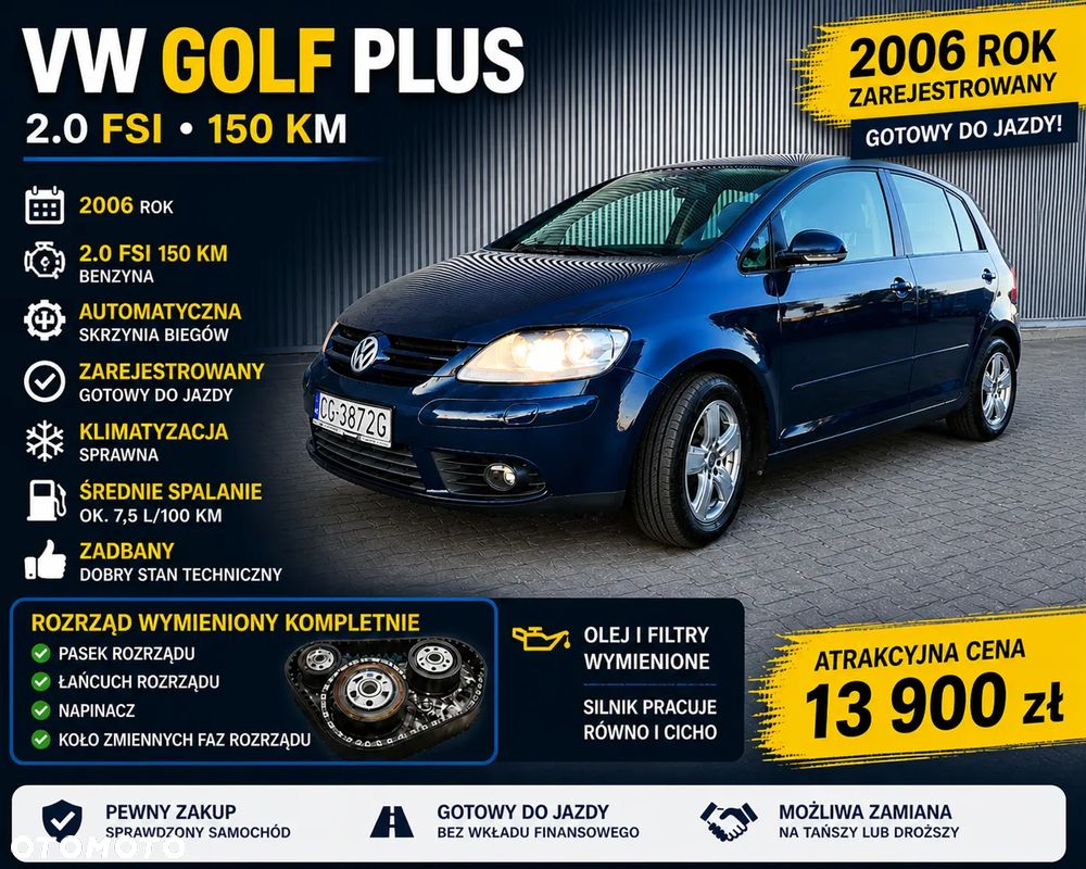 Volkswagen Golf Plus 2.0 FSI Comfortline Tiptr - 4