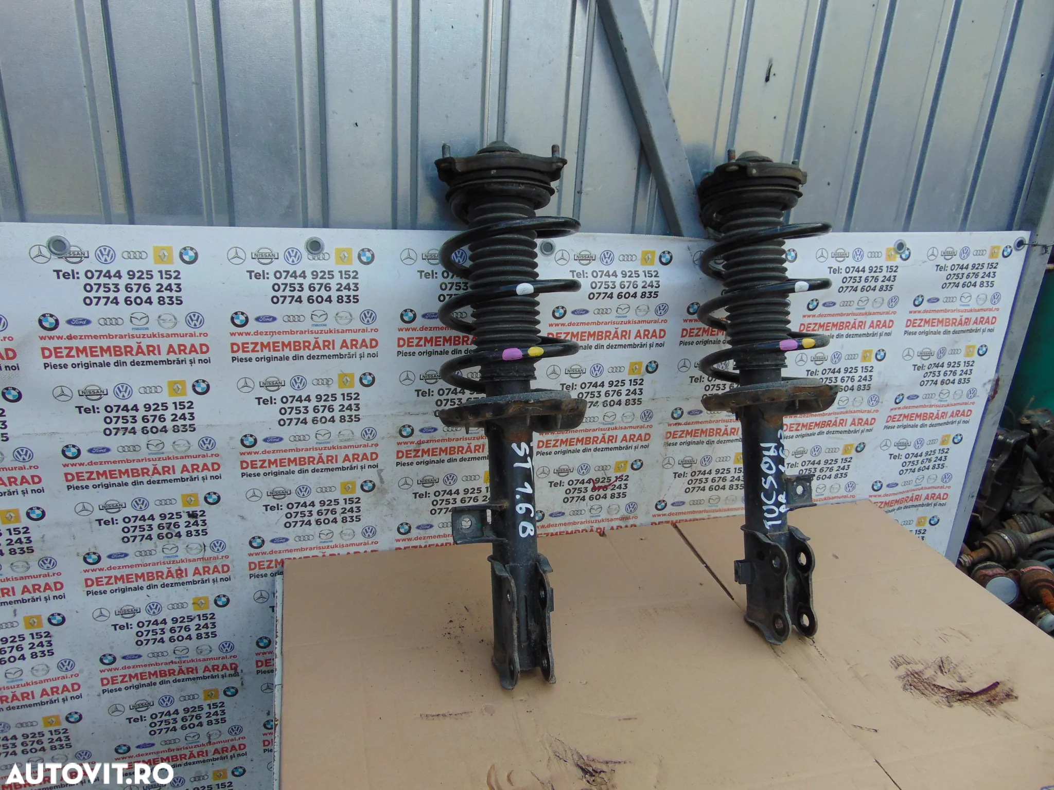 Telescoape fata Hyundai Tucson 2014-2020 arcuri telescop arc fata Kia Sportage tucson 3 cod 54650d7000 - 8
