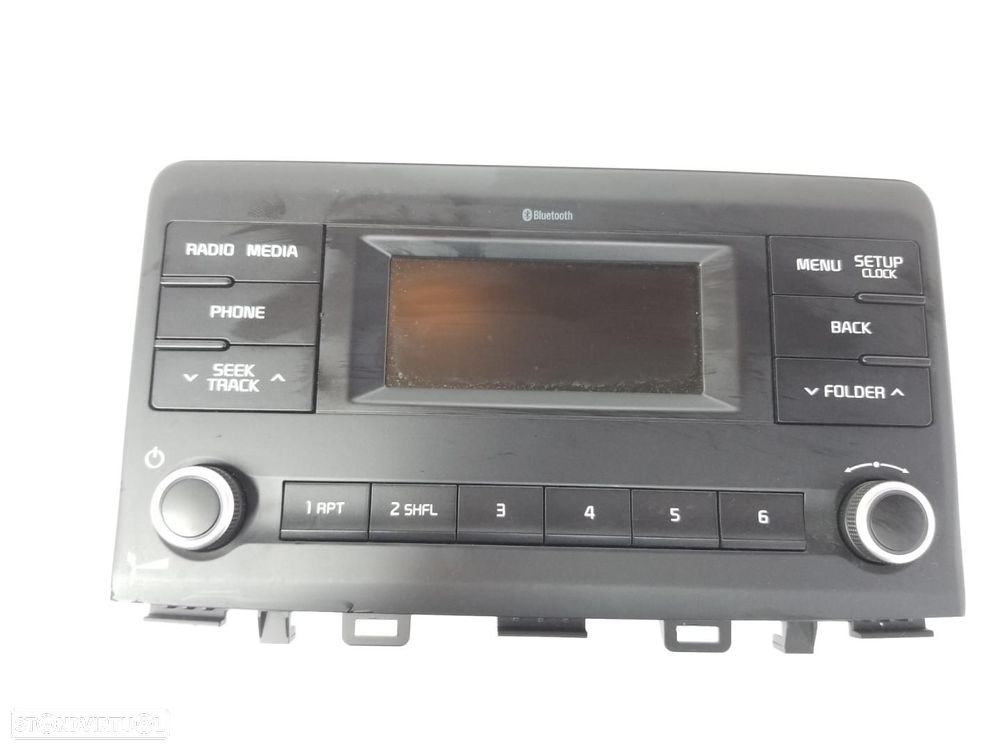SISTEMA DE ÁUDIO RÁDIO CD KIA RIO YB - 1