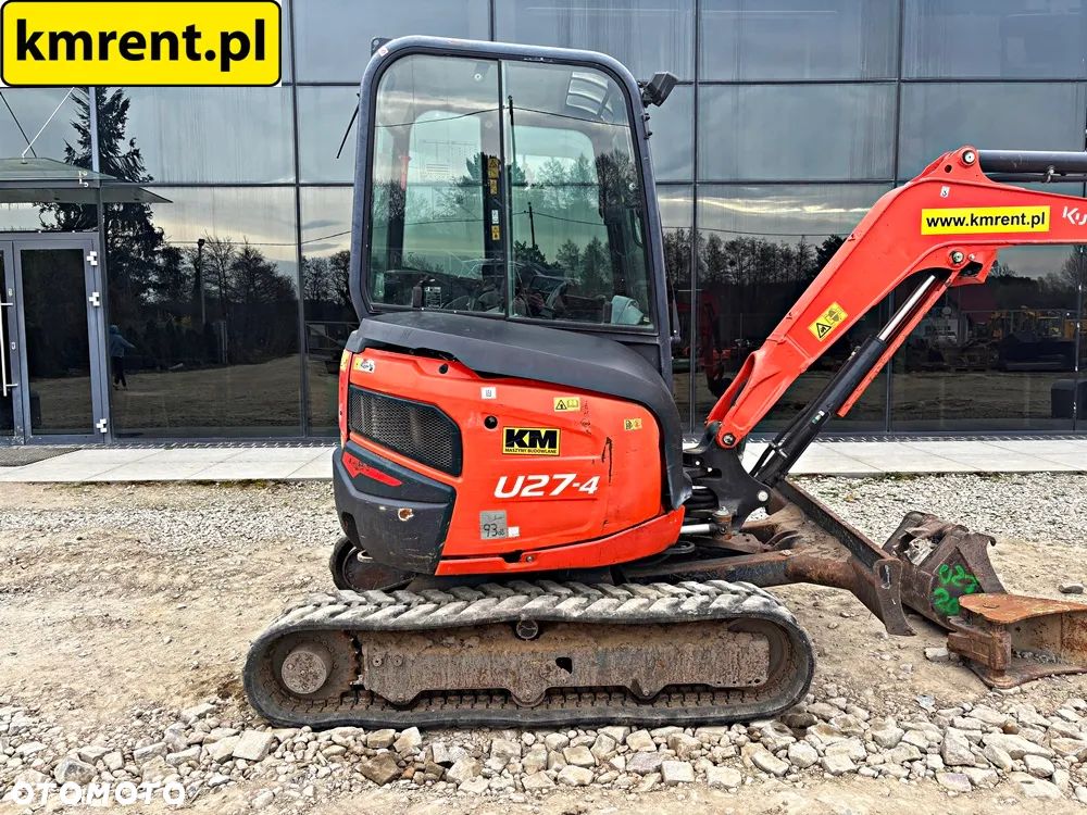Kubota U 27- 4 MINI-KOPARKA 2019R. MTH:4030! | JCB 8025 8030 CAT 302.5 302.4 303 KUBOTA U 27 - 25