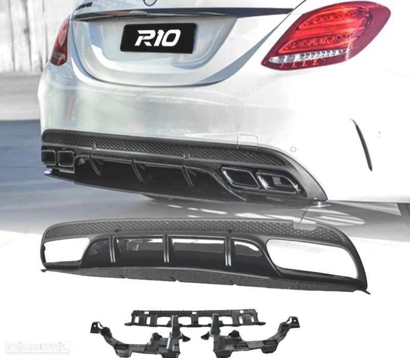 DIFUSOR MERCEDES CLASE C W205 15-21 LOOK C63 EDITION 1 - 1
