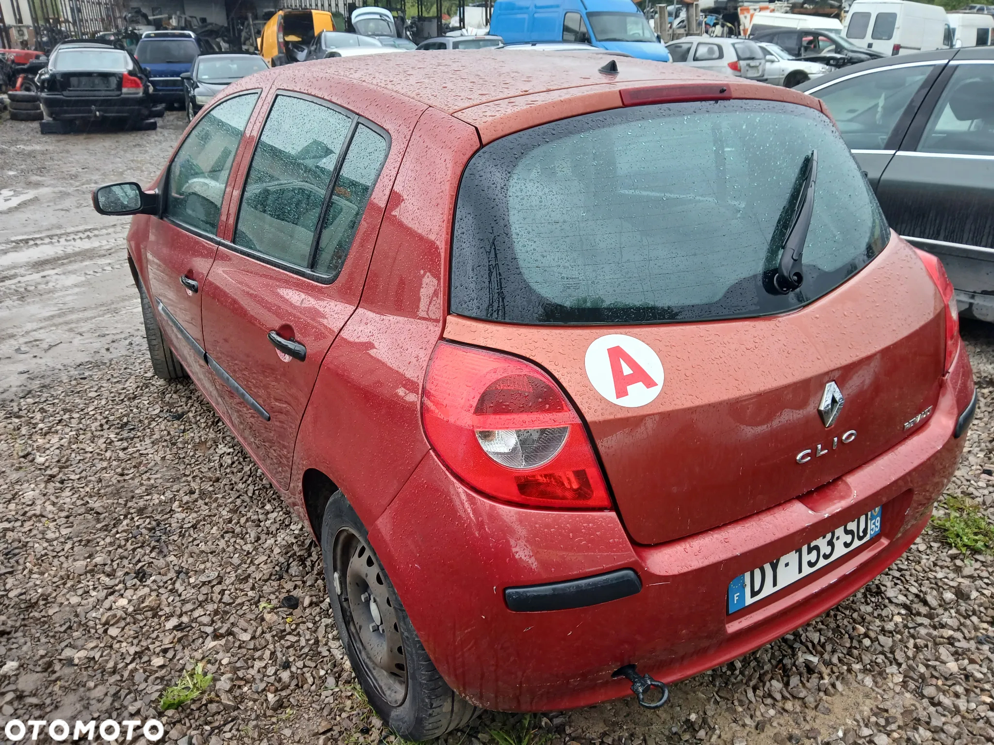renault clio III TEB76 maska pokrywa silnika klapa bagażnika zderzak lampa reflektor pas przedni stop - 4