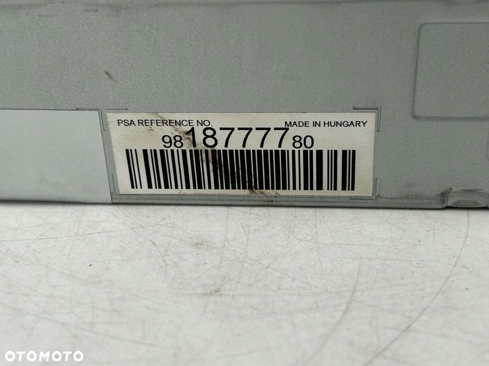 radioodtwarzacz stacja multimedialna peugeot expert 9818777780 - 5
