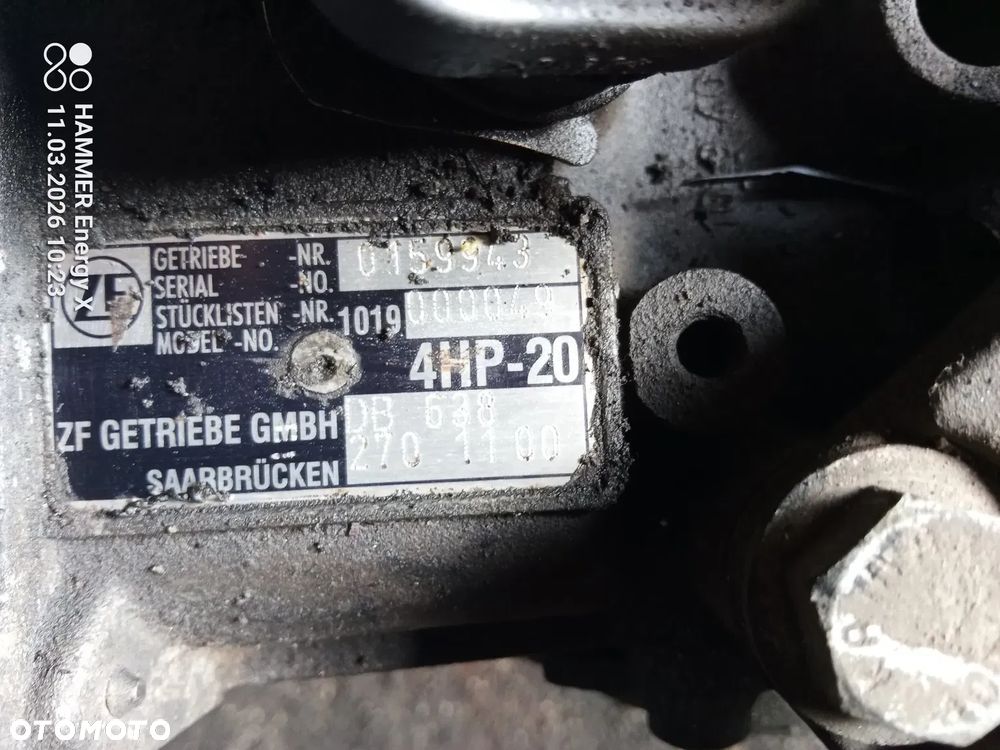 Skrzynia automatyczna Mercedes Vito Viano 2,2 cdti 4HP-20 - 3