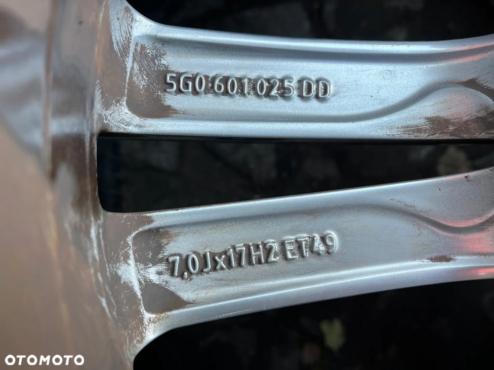 Felga VW Golf 7J x 17 ET 49 5G 5G0601025DD 1szt - 3