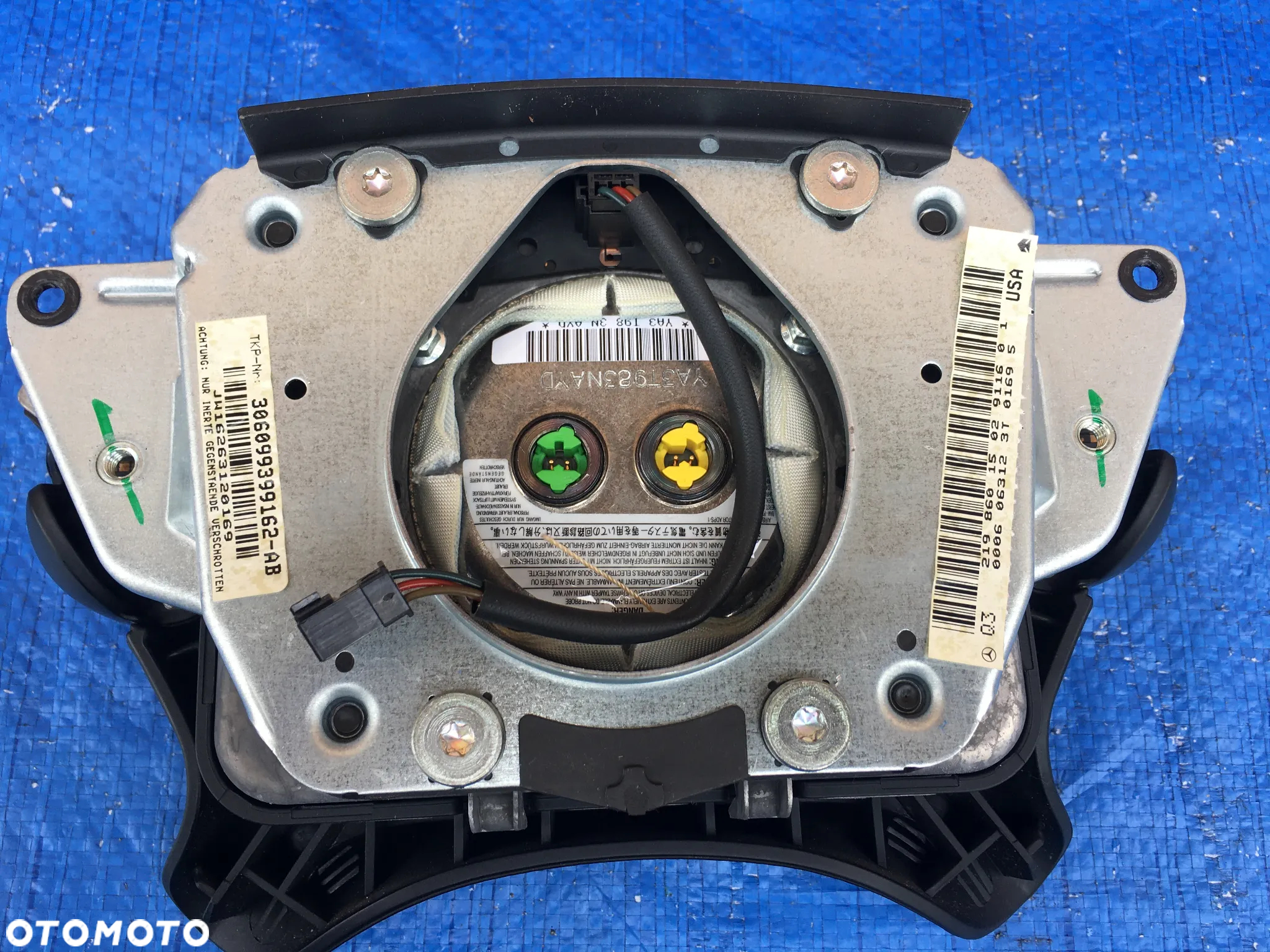 Mercedes W219 CLS W211 Poduszka Powietrzna Kierowcy Air Bag 2198601502 - 3