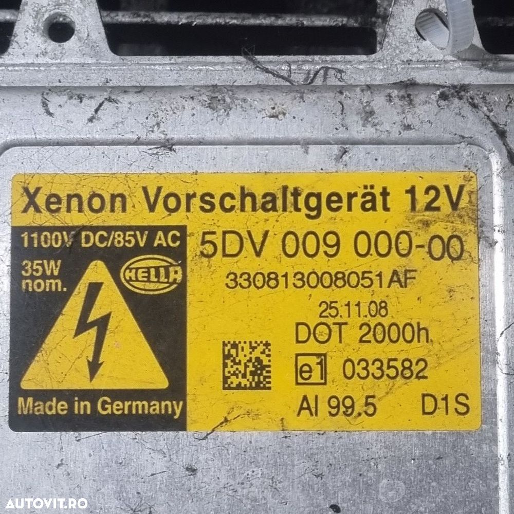 Balast Xenon Ford Kuga 2010 - 2012 (1421) 5dv00900000 - 3