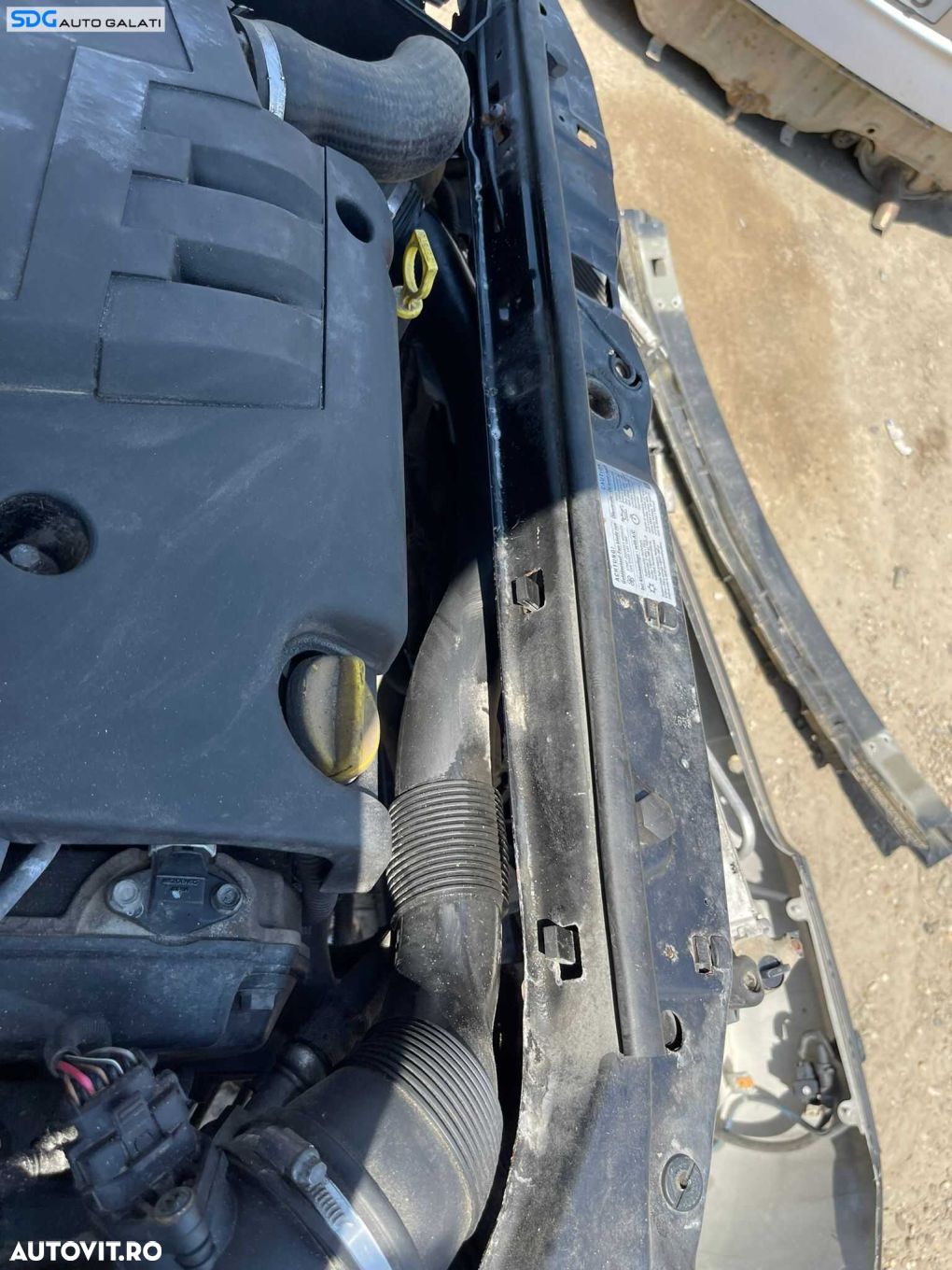 Tubulatura Conducta Furtun Admisie Aer de la Carcasa la Galerie Opel Vectra C 3.0 CDTI 2002 - 2008 Cod 55353936 [C6976] - 1