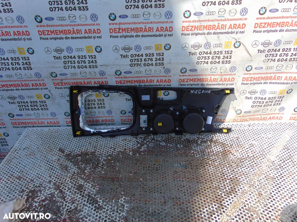 Consola Renault Megane 4 suport pahare central cotiera cod 969129752r espace 5 - 3