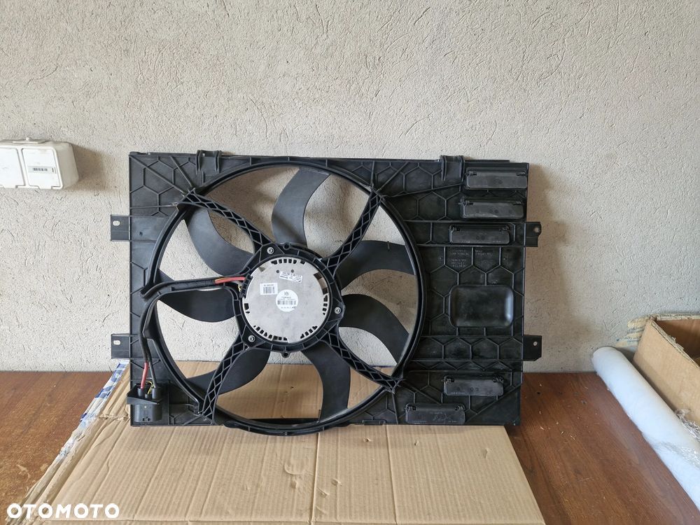 WENTYLATOR CHŁODNICY VW T5 LIFT VW T6 7E0121205A - 5