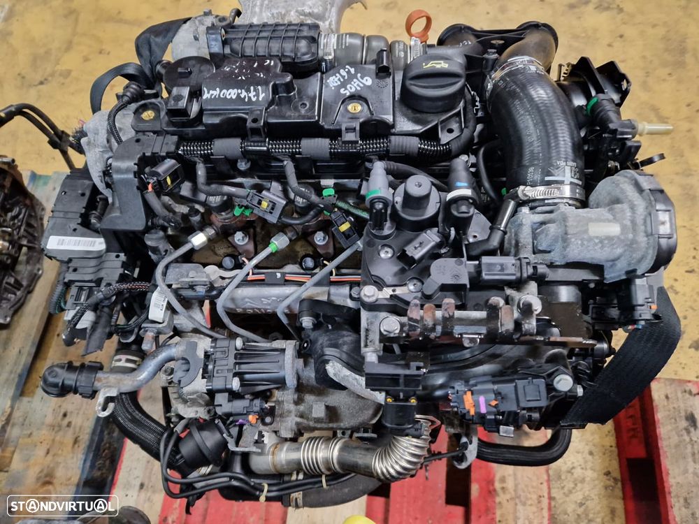 Motor usado 9H05 PEUGEOT 5008 II 1.6 BLUE HDI 115CV 508 308 3008 112CV 2013 SIEMENS - 2