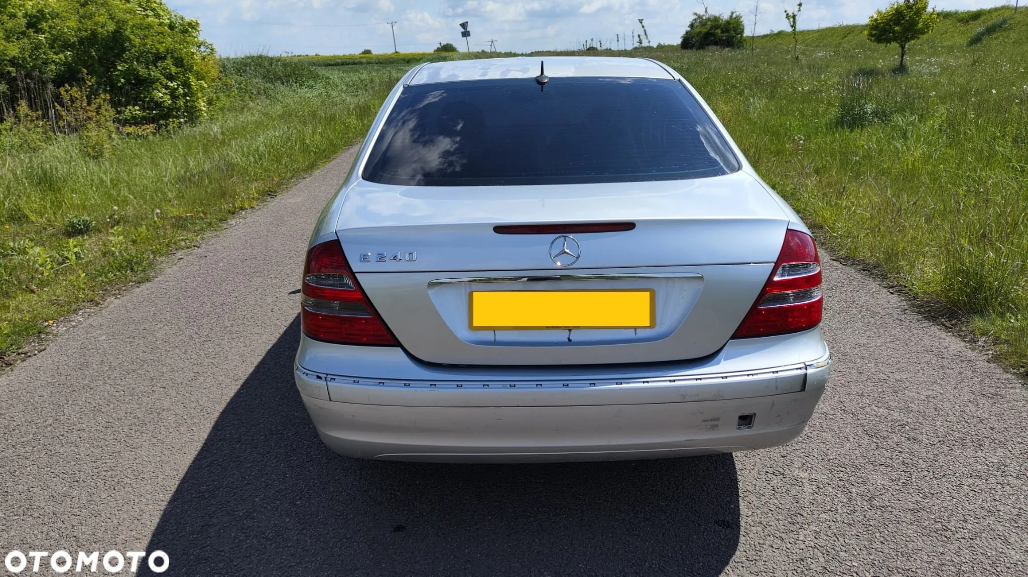 MERCEDES E-KLASA W211 SEDAN ELEGANCE SREBRNY C744 744 SILNIK 2.6 V6 177KM 112913 TAPICERKA SKÓRA CZARNA RÓŻNE CZĘŚCI - 8