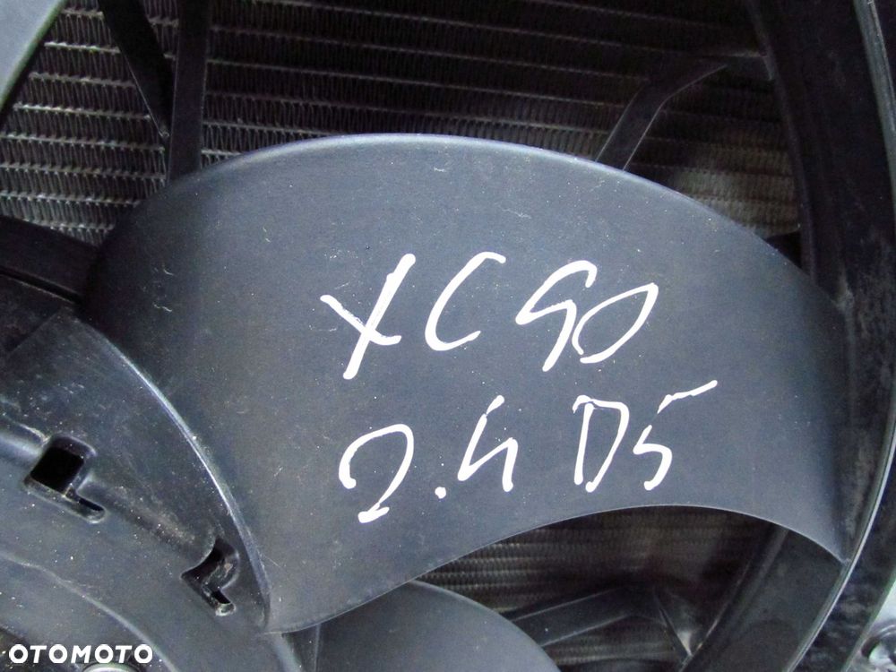 VOLVO XC90 LIFT 2.4 D5 06-14 AUTOMAT CHLODNICA WENTYLATOR KPL 31274553 8623367 31293550 30612864 - 9