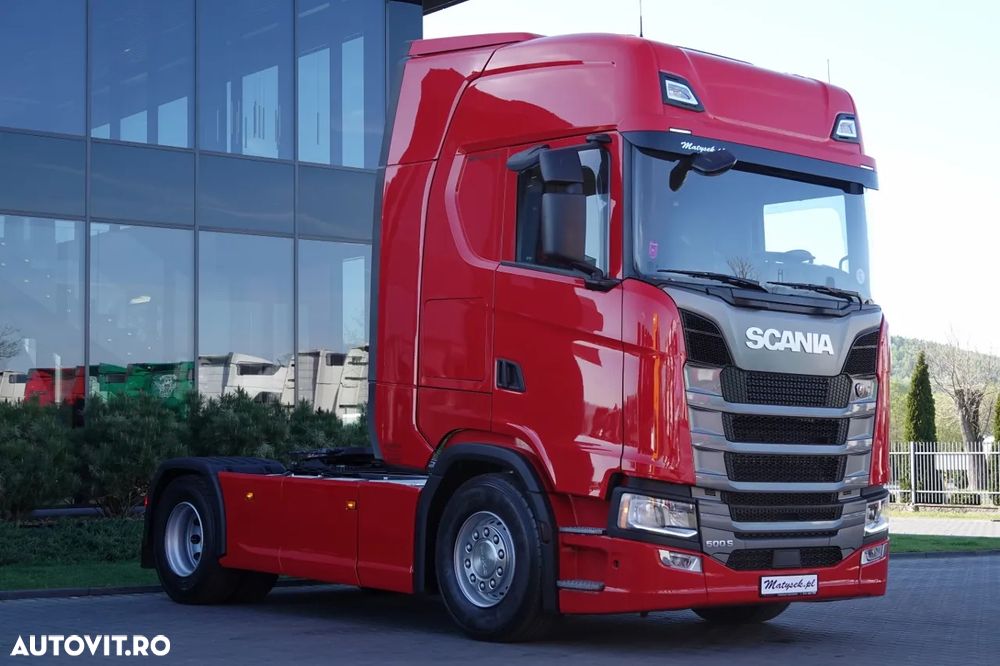 Scania S 500 / RETARDER / ANVELOPE 100% / DUPĂ CONTRACT DE SERVICE GOLD / 2023 - 2