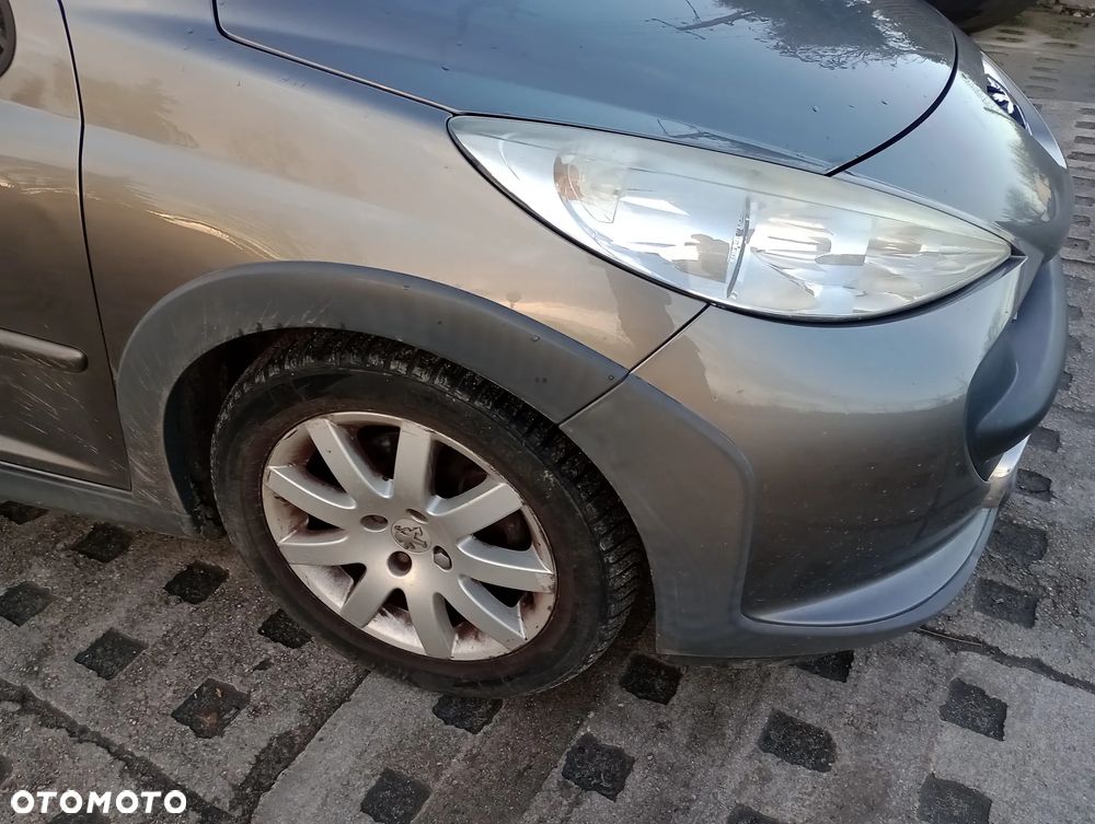 PEUGEOT 207 OUTDOOR maska lampy zderzak błotniki przód chłodnice pas belka przód EU - 2