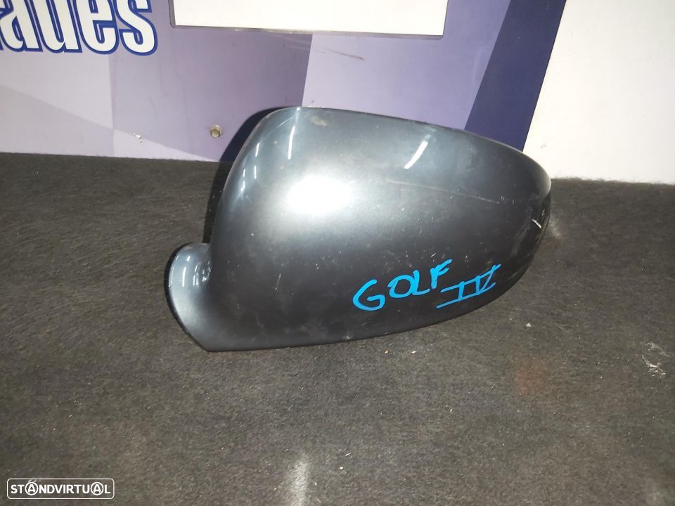 Tampa retrovisor Esquerdo Volkswagen Golf 4 IV original Vw - 3