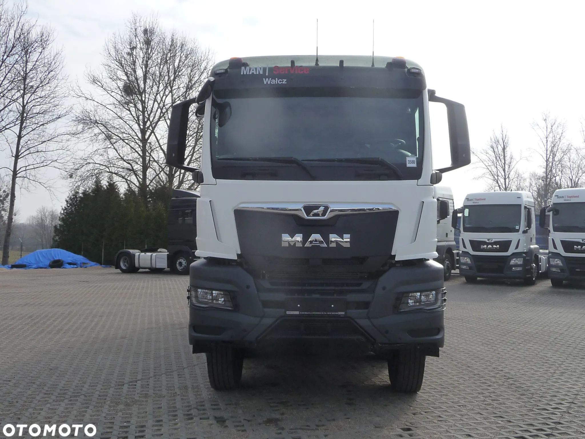 MAN TGS 41.480 8x8 WYWROTKA - 2