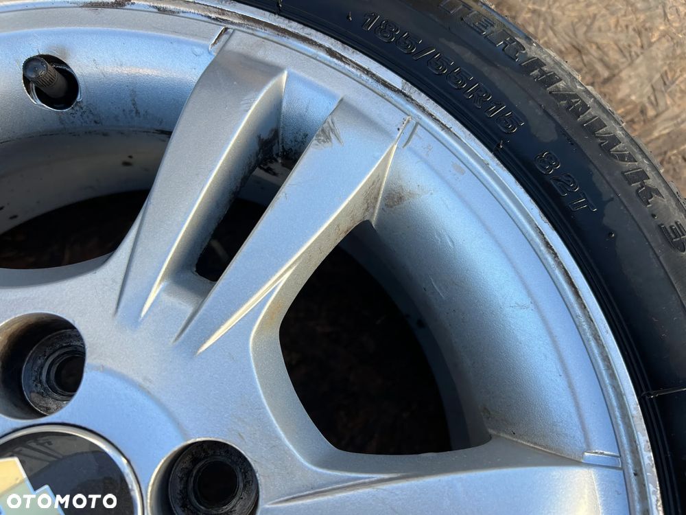 FELGI KOŁA KOMPLET CHEVROLET AVEO 15" 4x100 ET 45 - 11