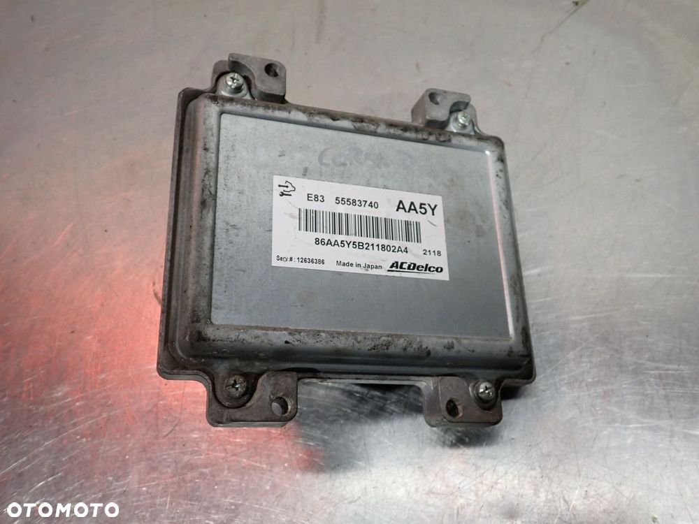 KOMPUTER SILNIKA OPEL CORSA D 55583740 - 2