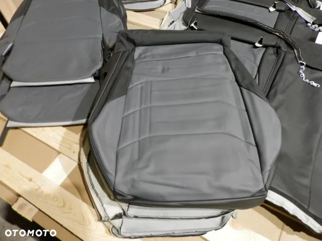 FOTEL FOTELE KANAPA SIEDZISKO Z PODNOZKIEM PRAWE LEWE POSZYCIE TAPICERKA SKORA GRIGIO / SCHWARZ KCZ KCZ VOLKSWAGEN ARTEON 3G8 ORYGINAŁ - 9