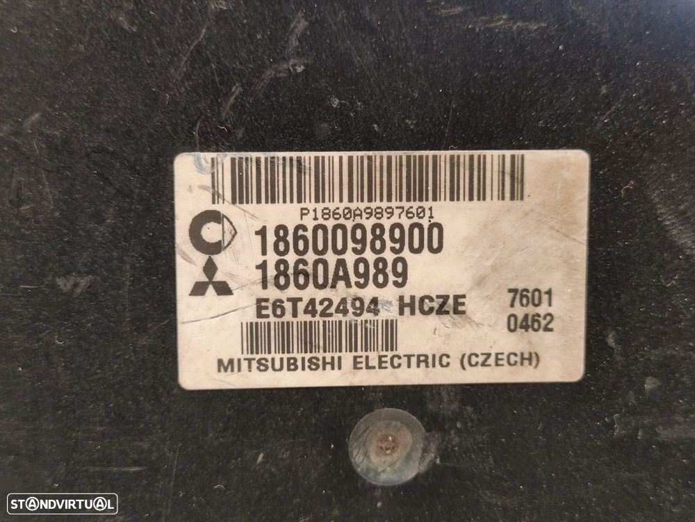 Centralina Original Motor Mitsubishi Colt 4 Colt CZC Smart ForFour 454 1860A989 1860098900 - 6