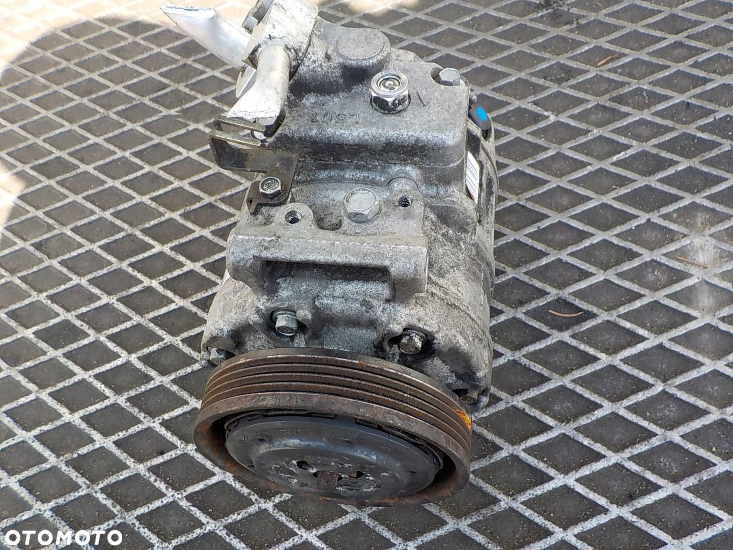 BMW 5 E60 E63 4.4 B SPRĘŻARKA POMPA KLIMATYZACJI 6452 6953474-01 - 3