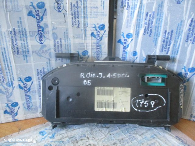 Quadrante 8200471238D RENAULT CLIO 3 2005 1.5Dci KM/H Digital - 2
