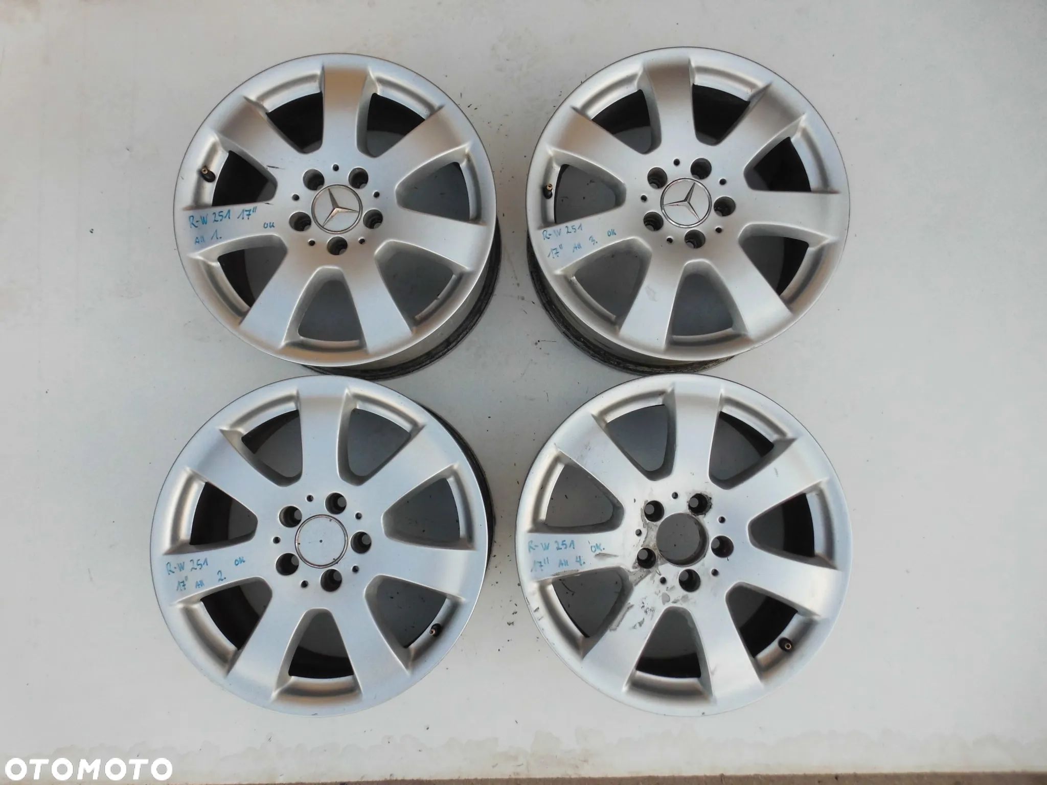 FELGI ALUMINIOWE MERCEDES R W251 ORYGINAŁ - 1