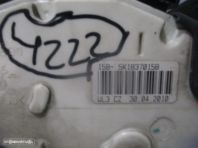 Fecho 5K1837015B VW GOLF 6 2011 1.4I 80Cv 3P Preto FE 7 PINOS VW POLO 5 2010 FE 7 PINOS VW POLO 2000 1.0 50CV 5P PRETO FE 7 PINOS - 4