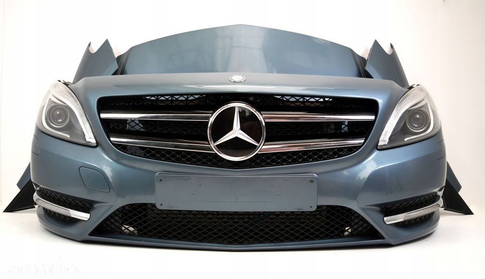 MERCEDES B KLASA W246 ZDERZAK CHŁODNICE PAS LAMPY BI XWNON BŁOTNIKI - 9
