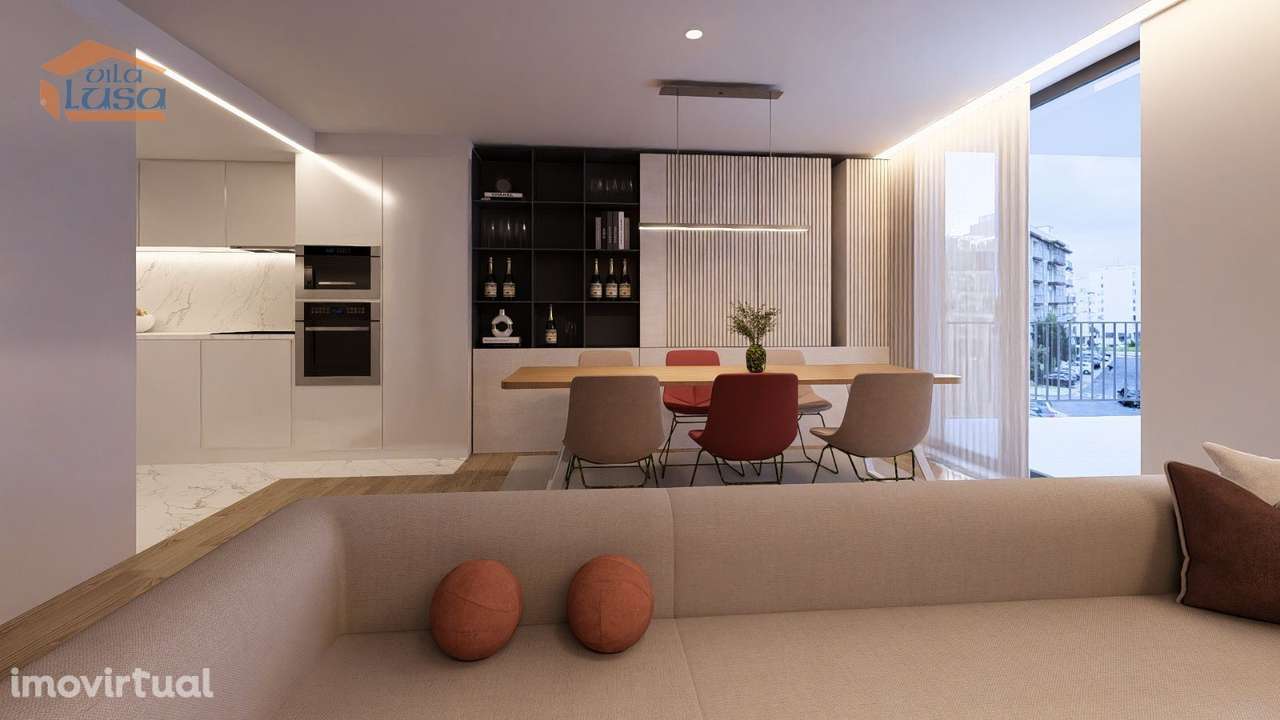 Armação de Pera T2+1 Novo 2 frentes 2 varandas e garagem - Grande imagem: 3/29